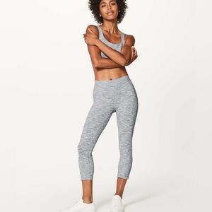 Lululemon Wunder Under Crop (Hi-Rise) Full-On Luxtreme 21" Women's 6